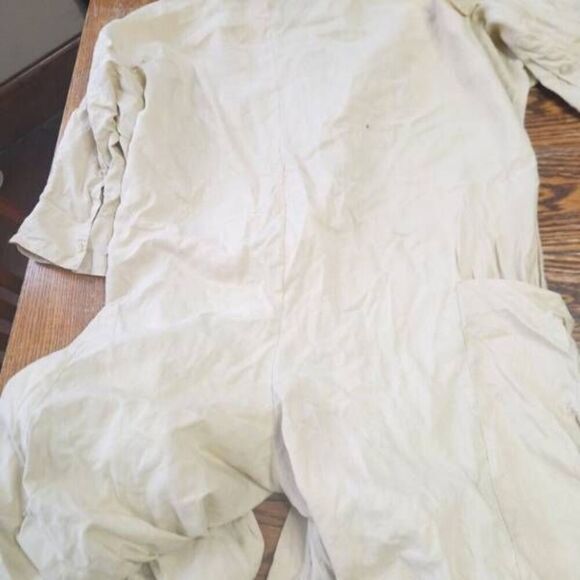 Myrah Penaloza Mars Playsuit  in tan missing waist tie! - Picture 5 of 6